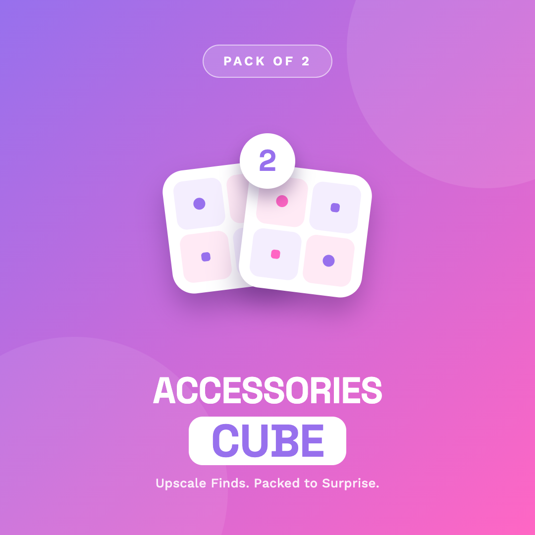 Upscale Accessories Cube Duo