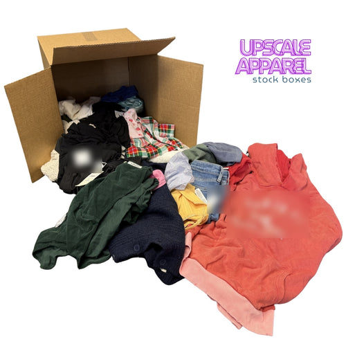 Apparel Stock Mix Box | 25-Piece Apparel Assortment