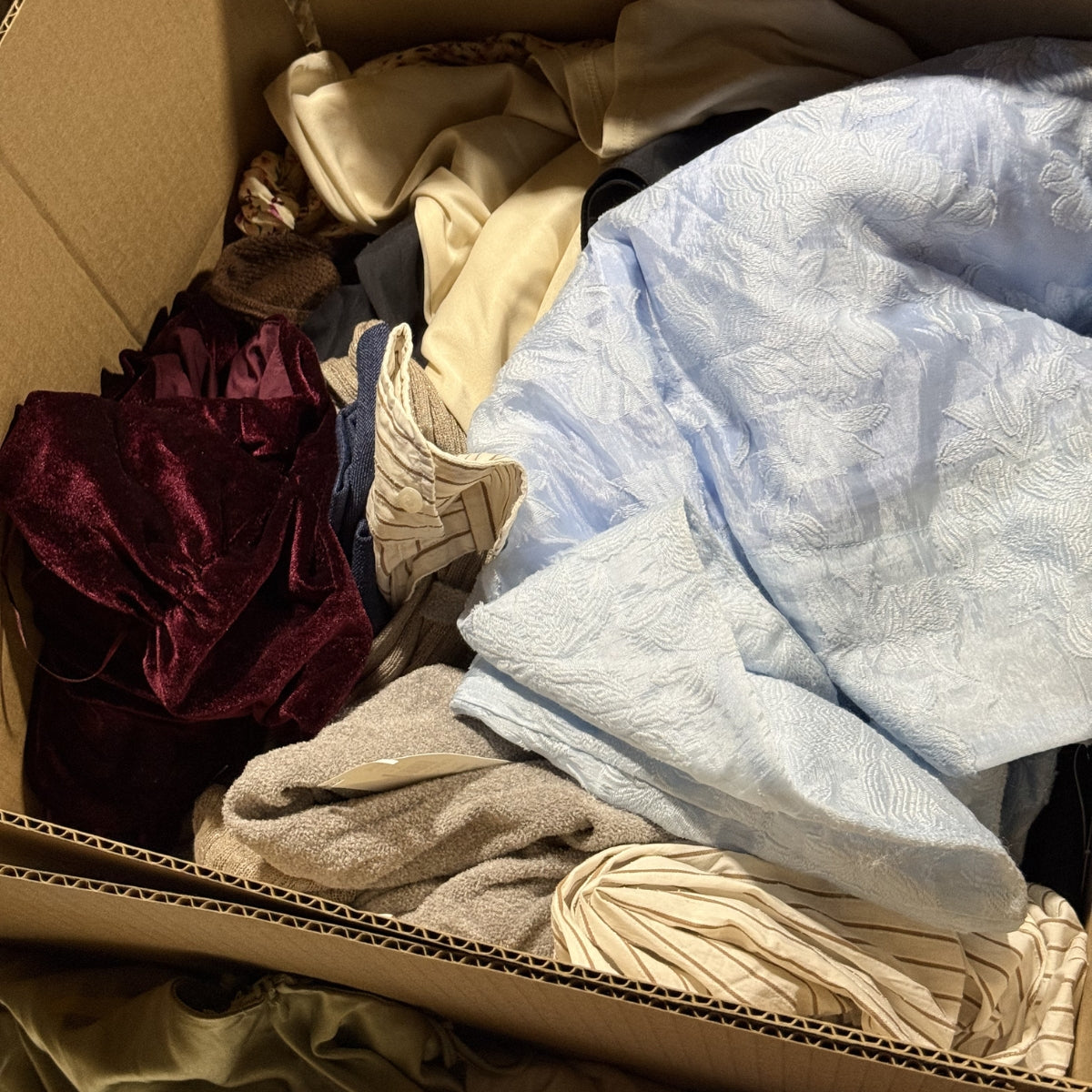 Upscale Apparel Stock Mix Box | 25-Piece Apparel Assortment