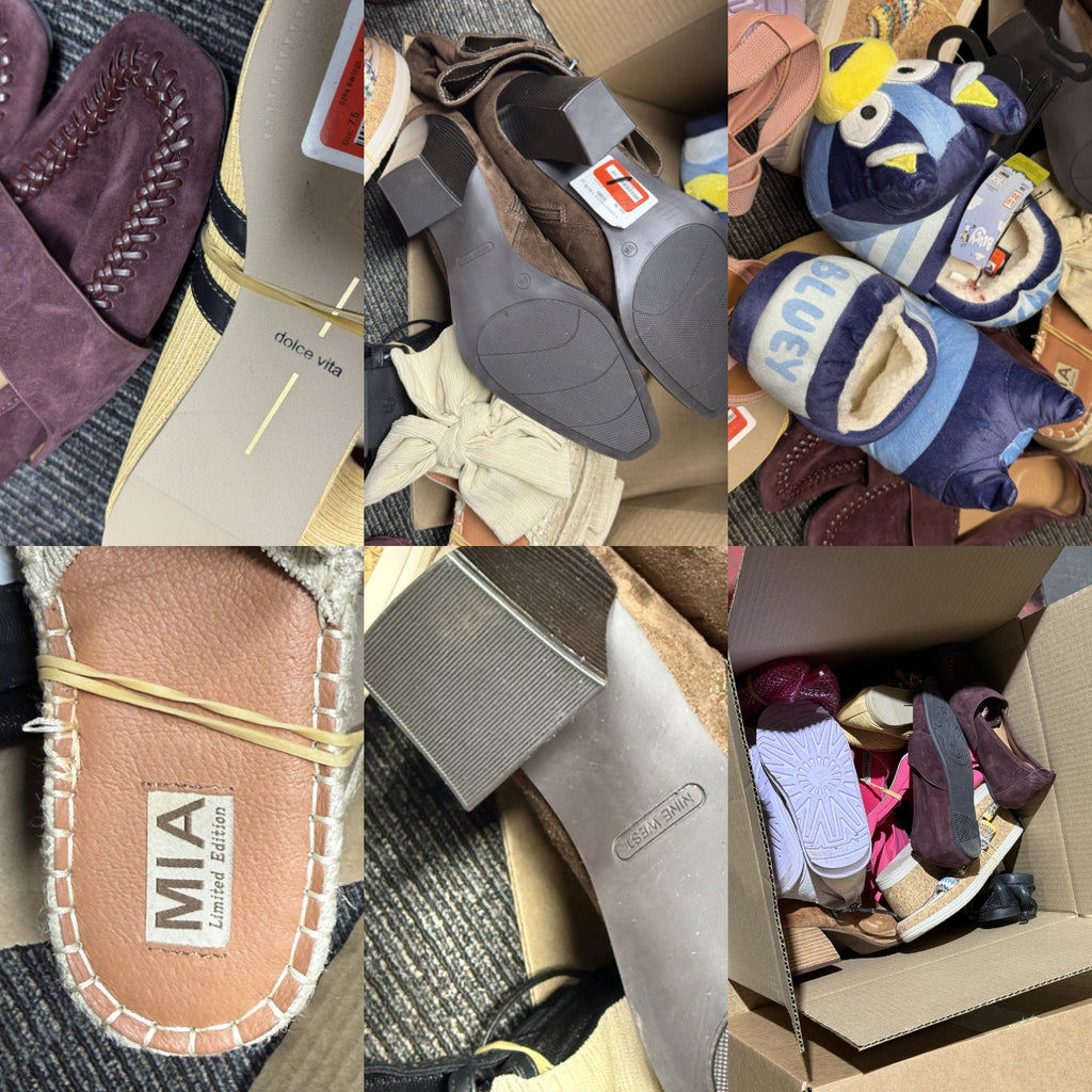 Upscale Footwear Stock Mix Box | 12 Pairs