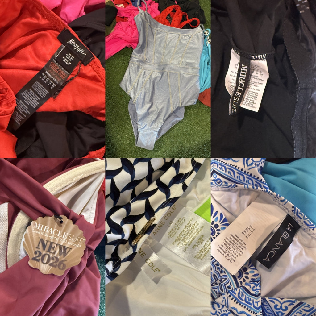Swimwear Stock Mix Box | 25 Pieces
