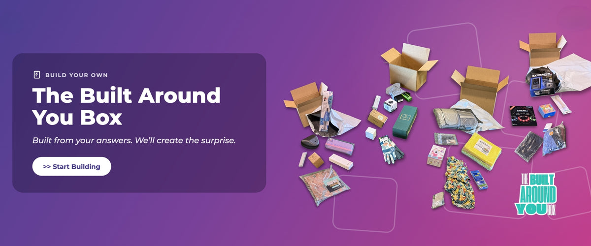 UNBOX'D Surprises mystery box banner
