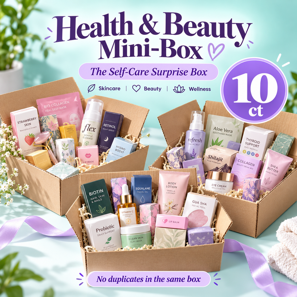 Health & Beauty Mini Box | 10 Surprise Items