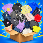 25-Piece Retail Apparel Box - WM Adult Clothing Shelf Pulls