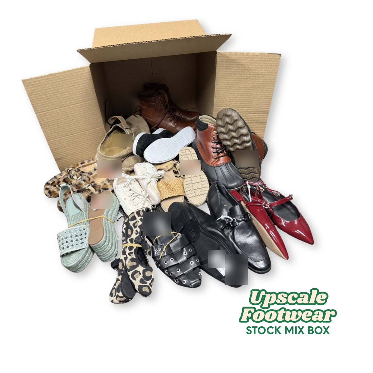 Footwear Stock Mix Box | 12 Pairs