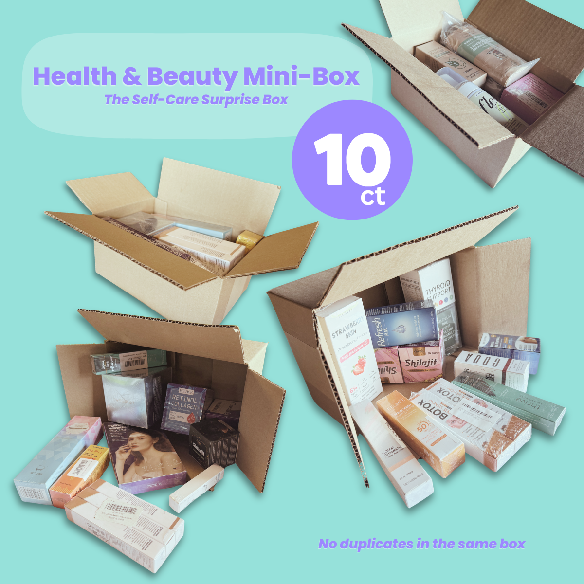Health & Beauty Mini Box | 10 Surprise Items