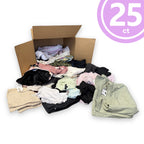 Upscale Apparel Stock Mix Box | 25-Piece Apparel Assortment