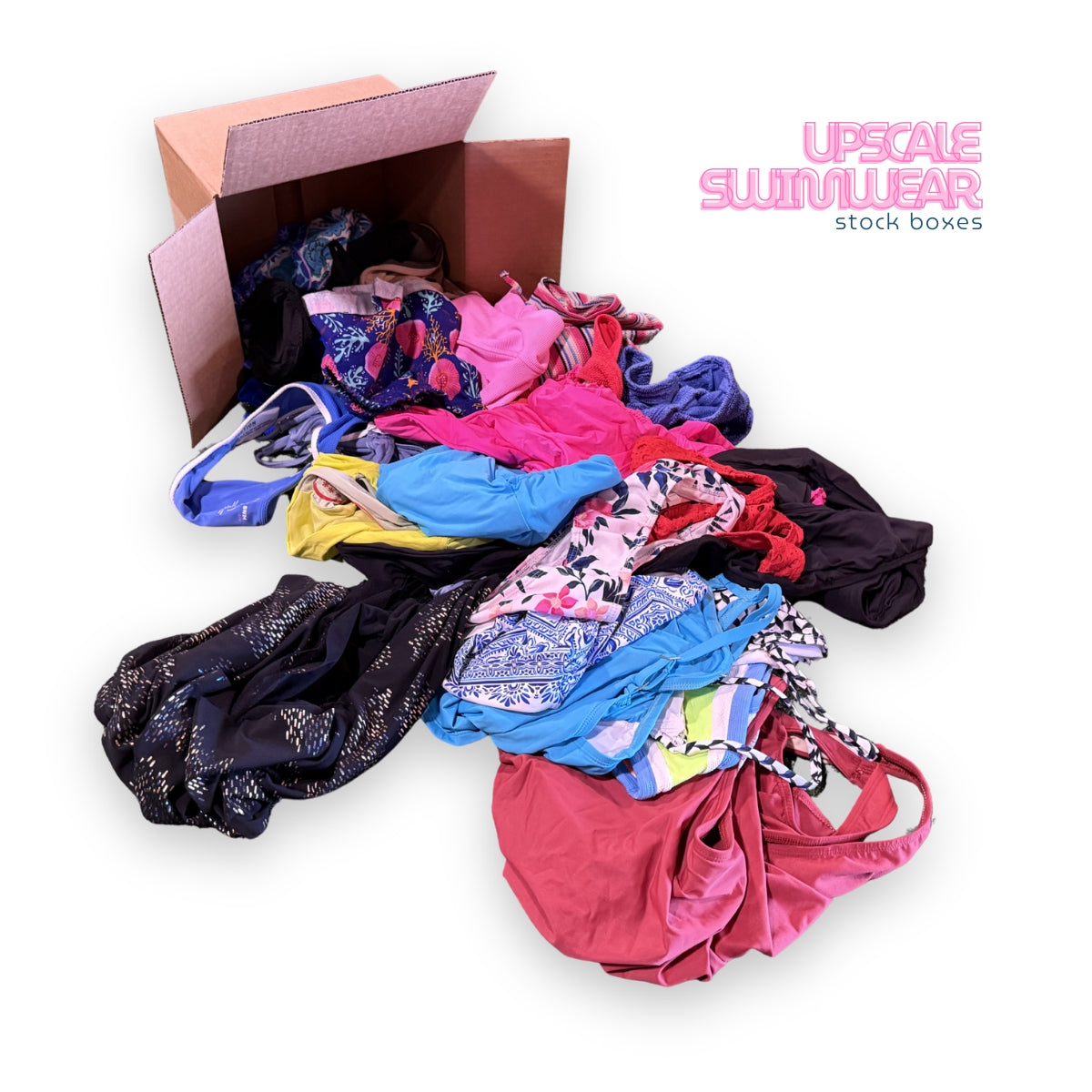 Swimwear Stock Mix Box | 25 Pieces