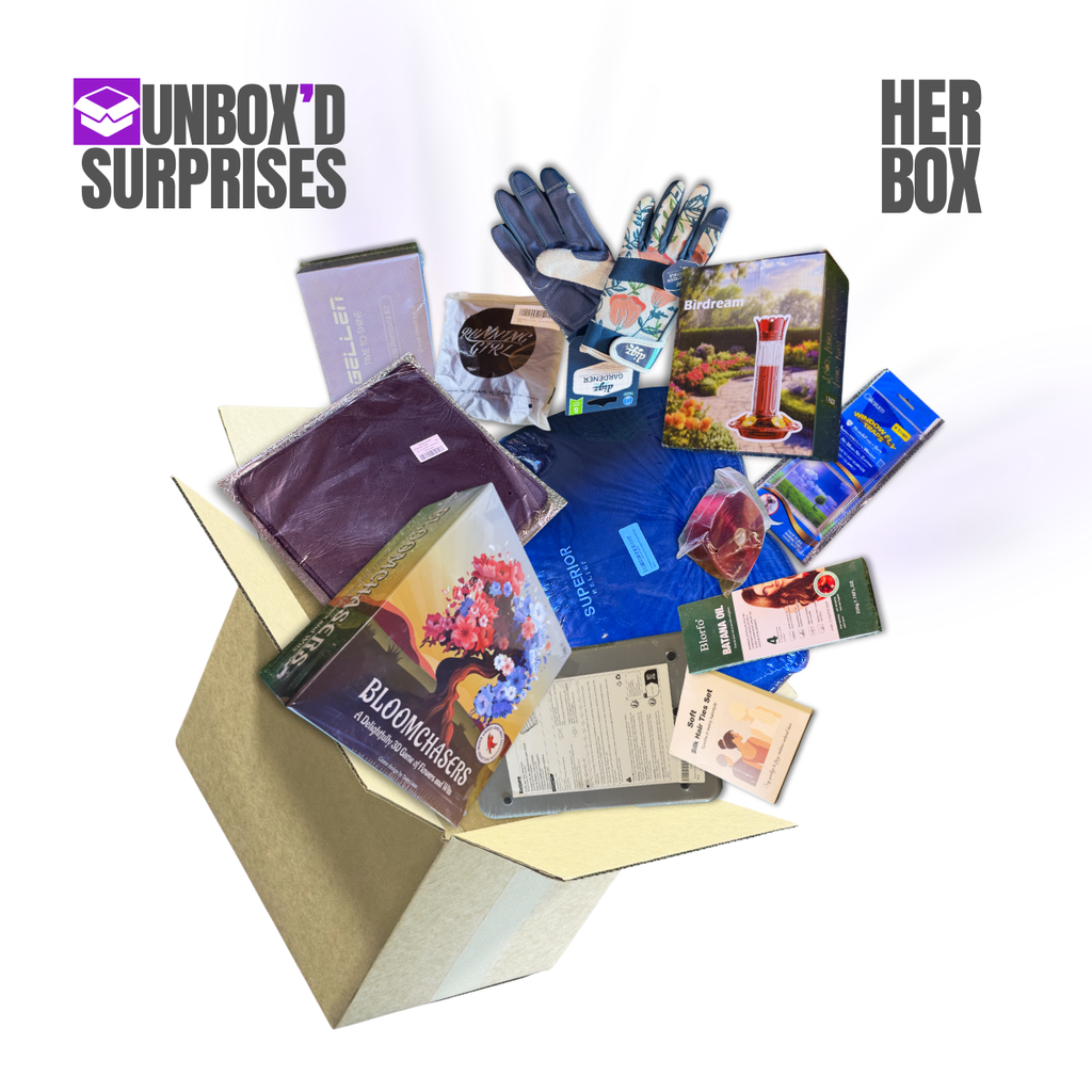 UNBOX'D Surprises Her Box | 12-Item Lifestyle Surprise Drop